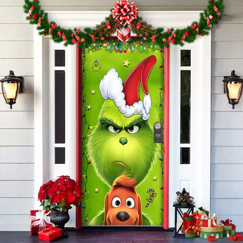 🎄Last Day Sale 70% OFF - Christmas 2023 Front Door Decoration🎅