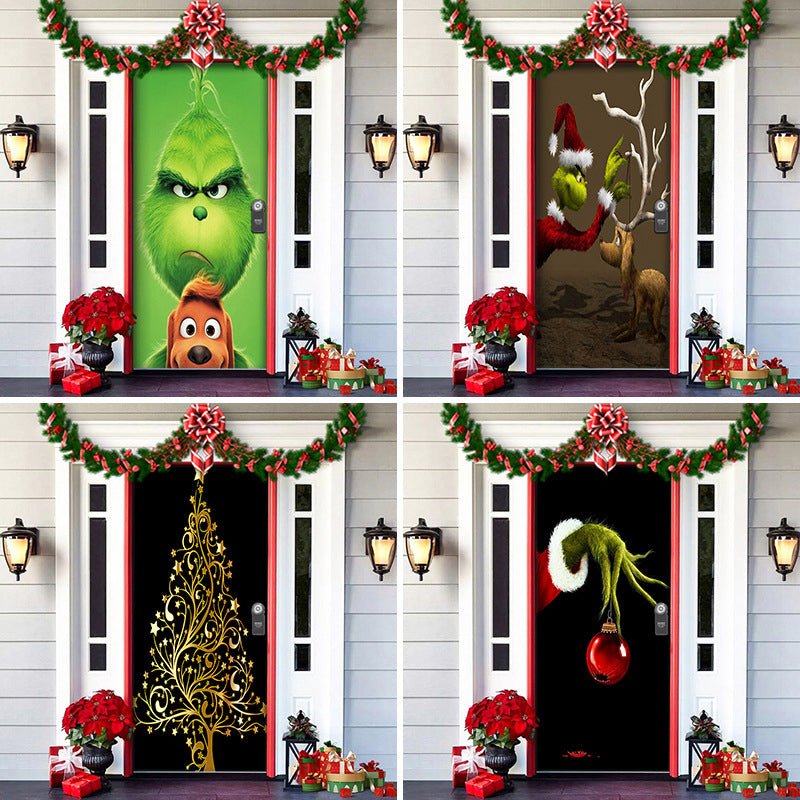 🎄Last Day Sale 70% OFF - Christmas 2023 Front Door Decoration🎅