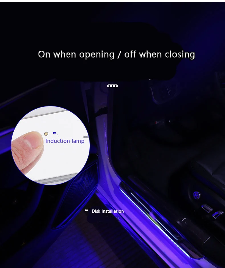 ✨Clearance Sale 50% OFF - LED Door Sill Pro, 4pcs⚡Free Shipping⚡