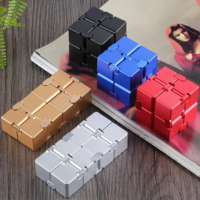 Adult Stress Relief Toys  Infinite Rubik's Cube Finger Toy