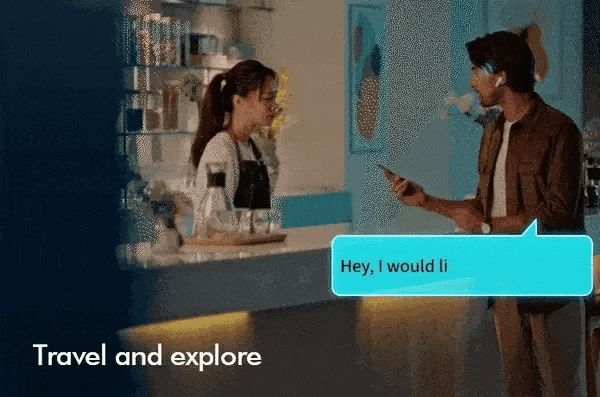 🏆#1 Bestseller ⏰AI Translation Wireless OWS Bluetooth 5.4 Headphones (Compatible with iOS and Android)