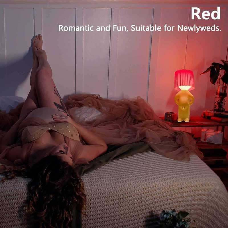 💖Creative Shy Desk Lamp Bedside Night Lamp Little Naughty Boy Desk Lamp