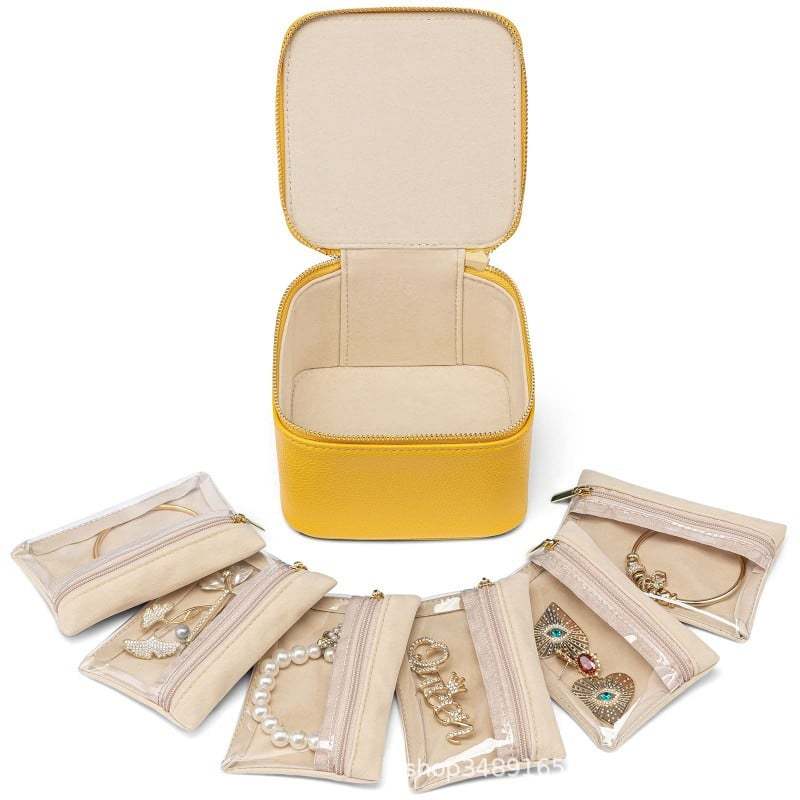 🔥LAST DAY 49% OFF🔥Leather Jewelry Boxes for Travel - Buy 2 Free Shipping