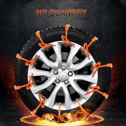 Beef tendon material super friction car snow chain