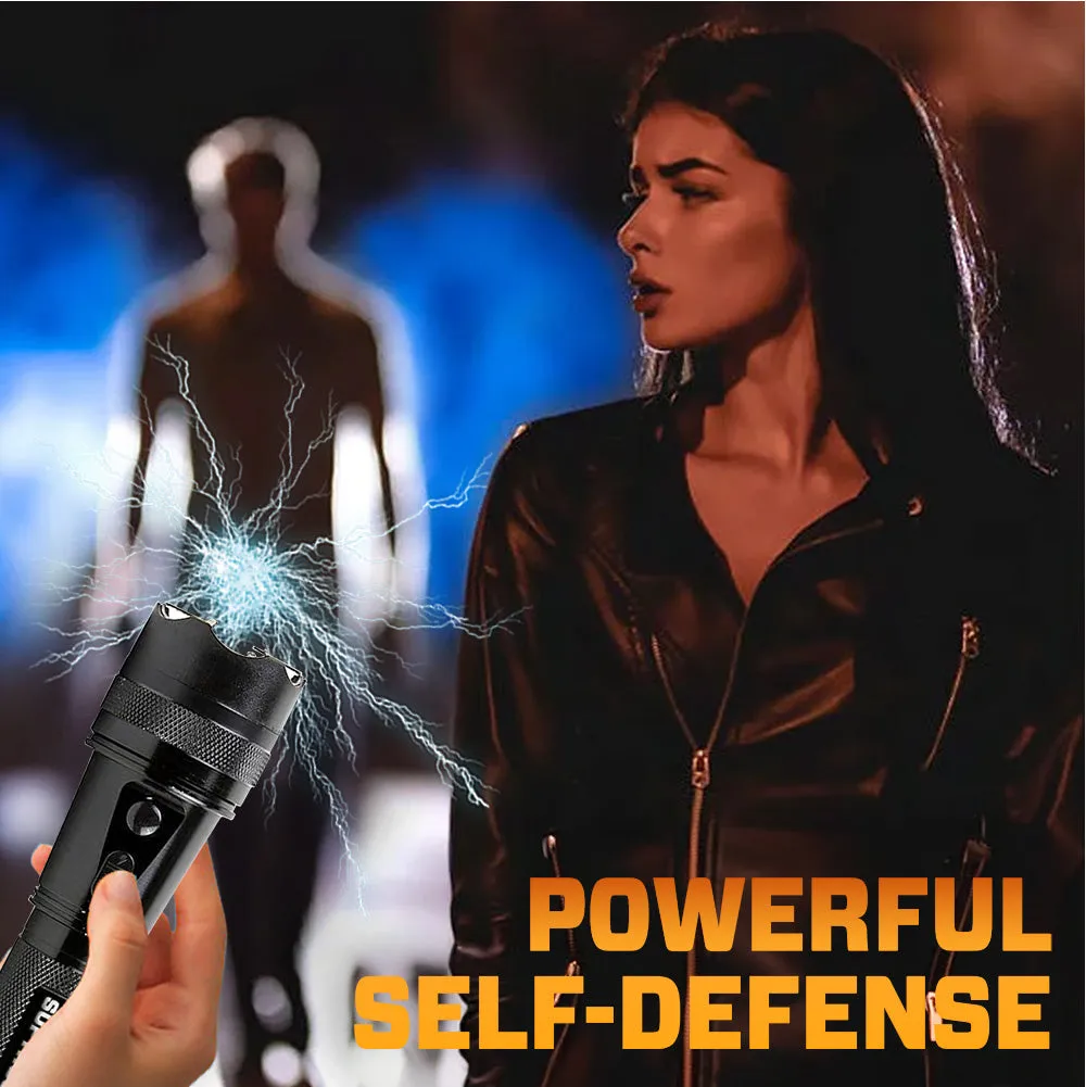 💥 2025 Flash Sale 75% OFF ️🔦 VoltGuard X95 Tactical Stun Flashlight ⚡ Light in Dark, Power in Danger
