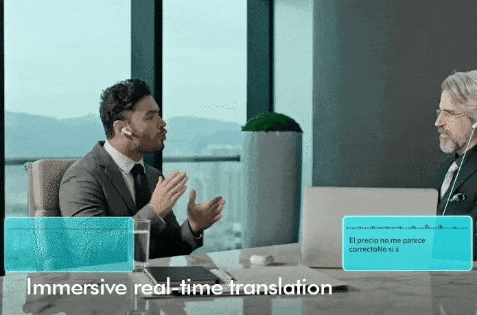 🏆#1 Bestseller ⏰AI Translation Wireless OWS Bluetooth 5.4 Headphones (Compatible with iOS and Android)