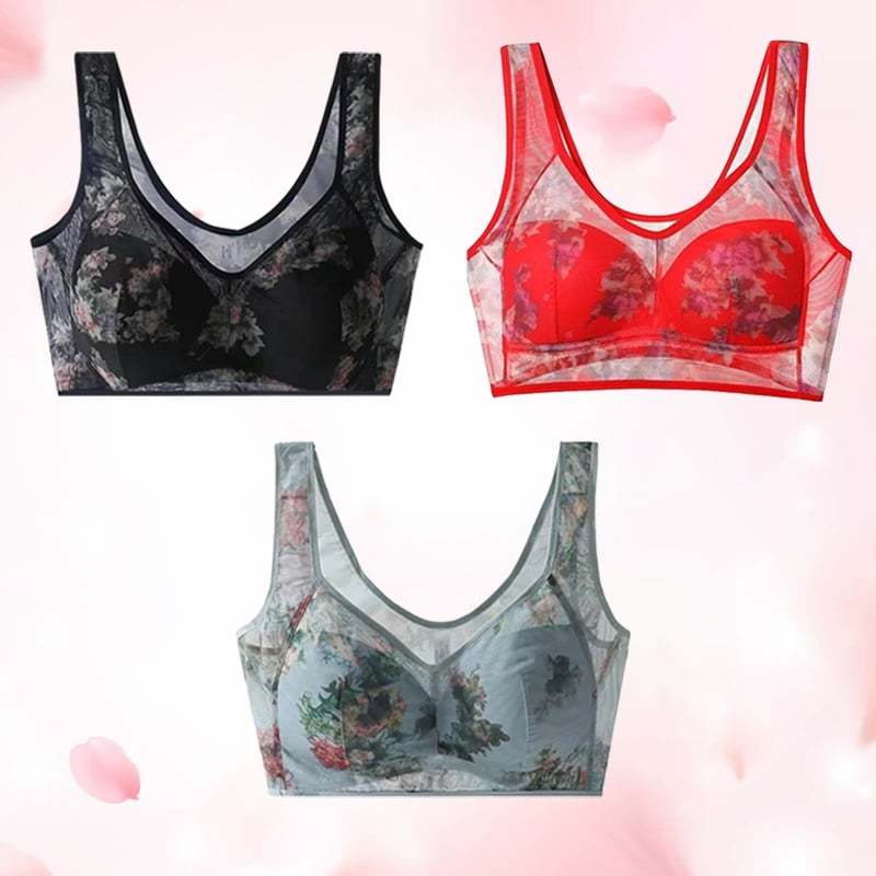 🔥LAST DAY BUY 1 GET 3 PACKS🔥Comfortable lace bra without buttons