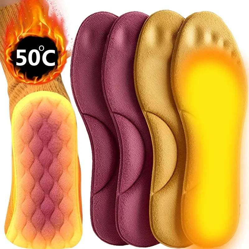 (🔥HOT SALE NOW 49% OFF) - Self-heating insoles constant temperature warm insoles massage memory foam arch support insoles heating pad winter men and women