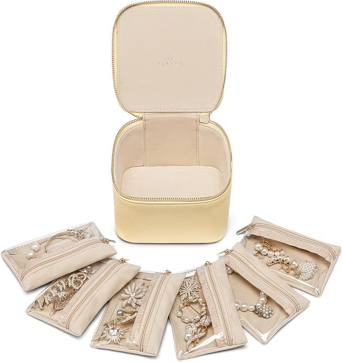 🔥LAST DAY 49% OFF🔥Leather Jewelry Boxes for Travel - Buy 2 Free Ship