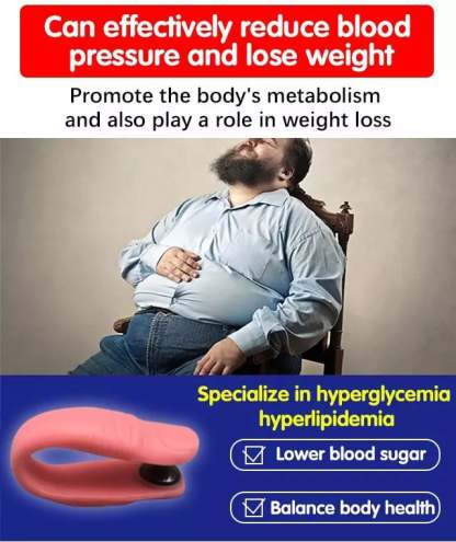 Hypoglycemic acupoint clip