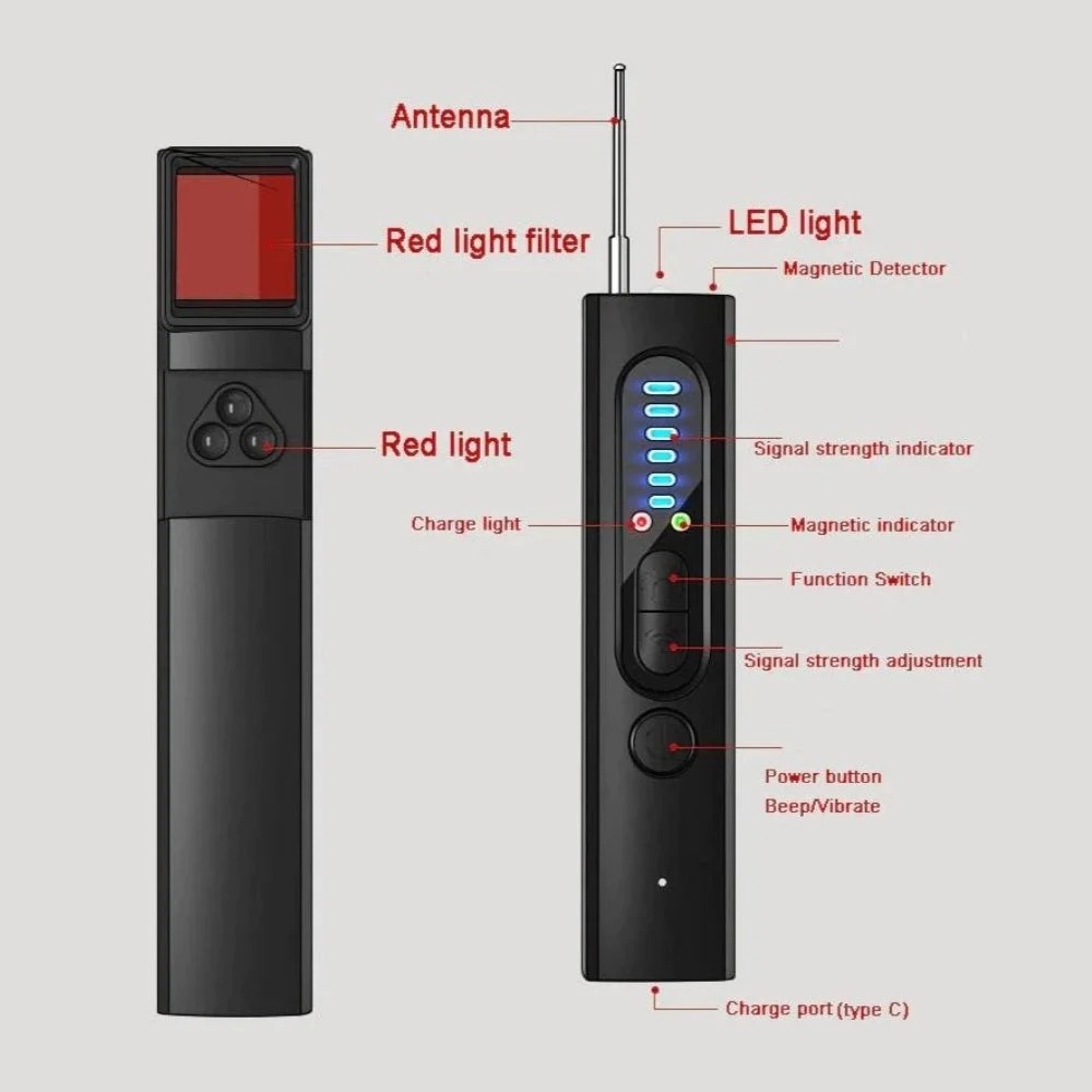 🔥LAST DAY PROMOTION 70%OFF🔥 2023 Hidden Camera Detector