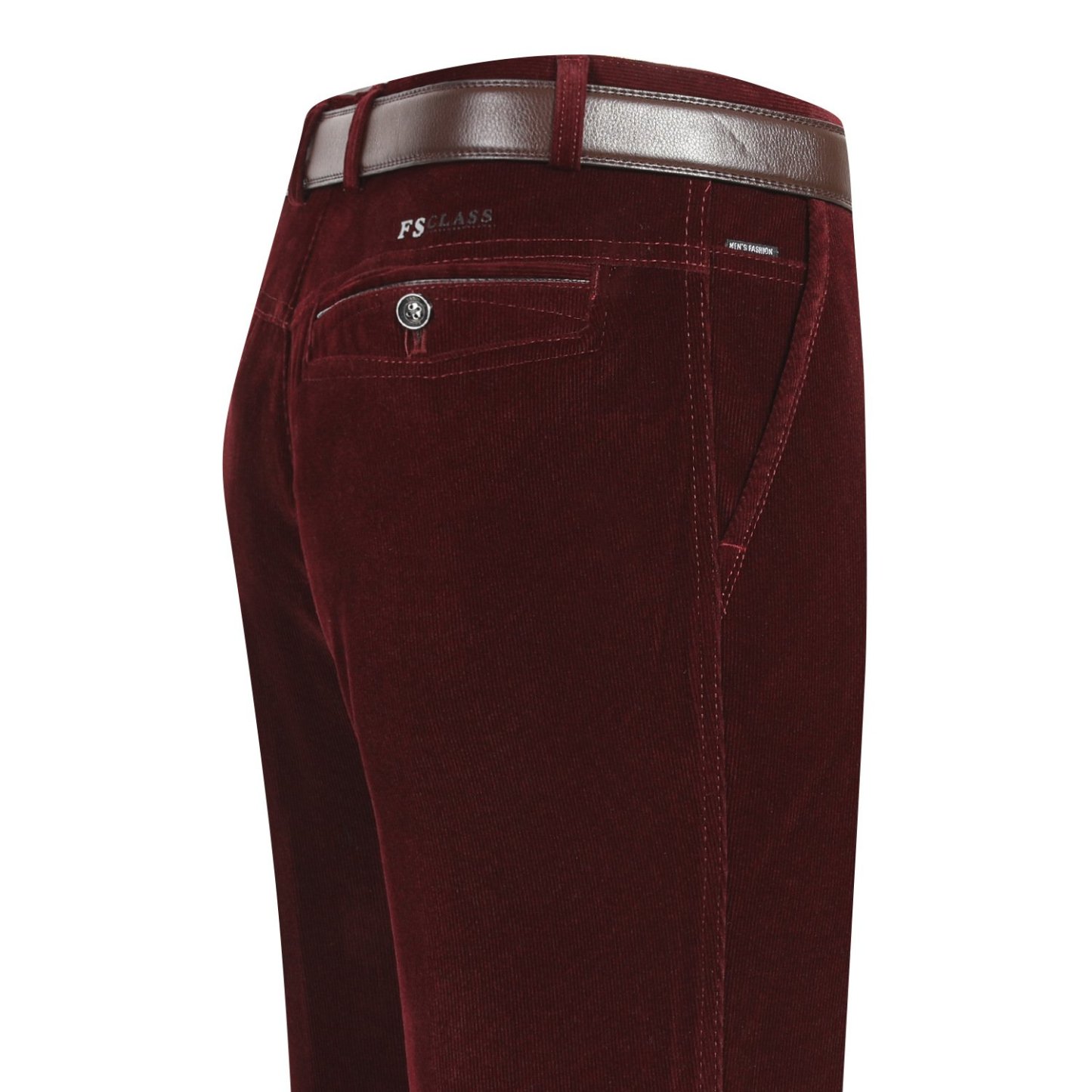 Men's Stretchy Corduroy Straight Long Pants