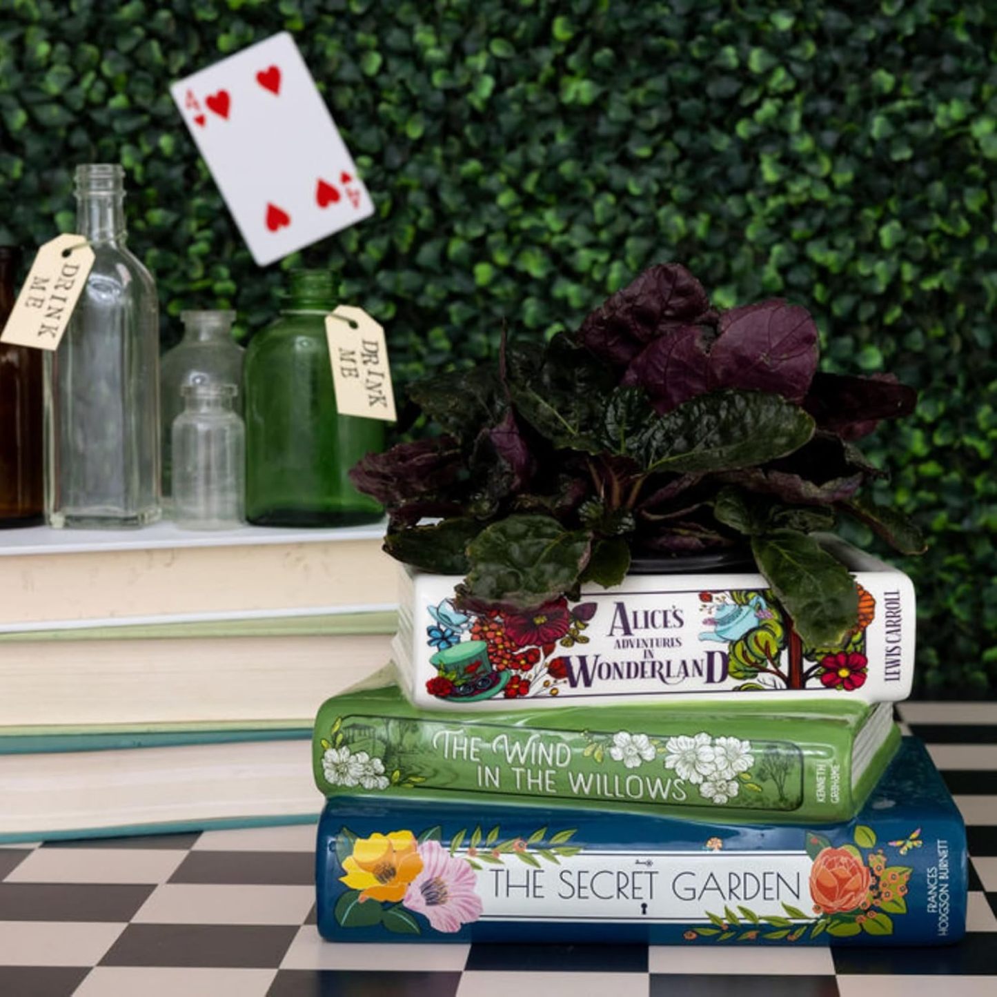 💖Hot 49% OFF🌹Original Small Book-Shaped Decorative Planter 🌿📚