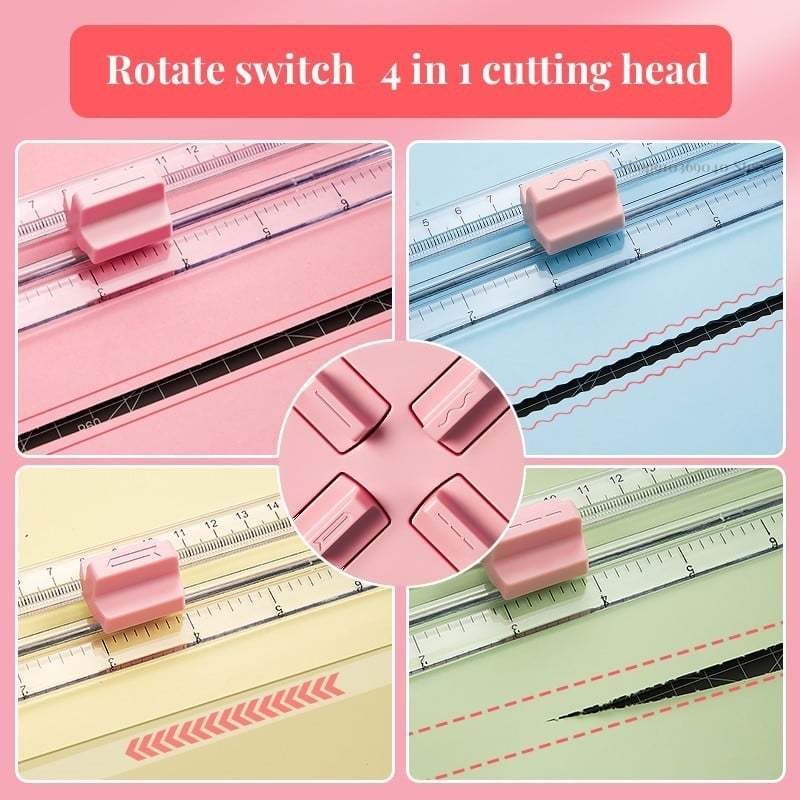 🔥Hot Sale-49% Off&Free shipping🔥- 4 in 1 Paper Cutter