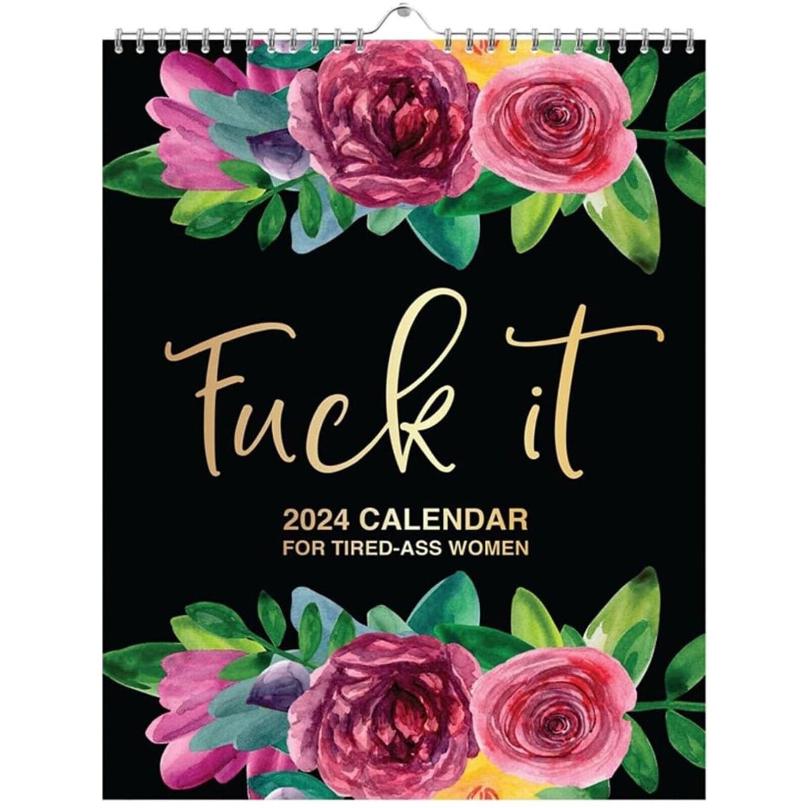 2024 Calendar For Tired-Ass Women - Buy 2 Free Shipping