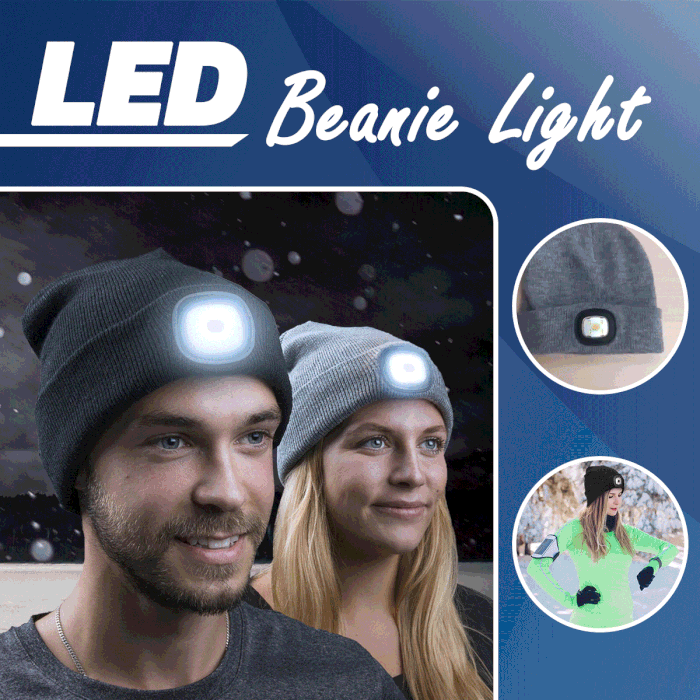 🎄WINTER HOT SALE NOW - 48% OFF - LED Beanie™ 2.0