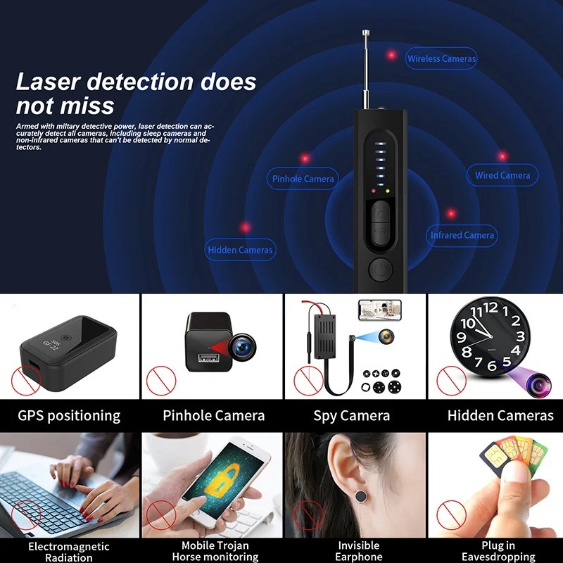 🔥LAST DAY PROMOTION 70%OFF🔥 2023 Hidden Camera Detector