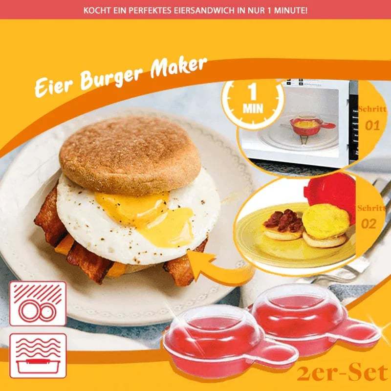 (🔥Last Day Promotion -50% OFF) 🎁Mini egg burger cooker