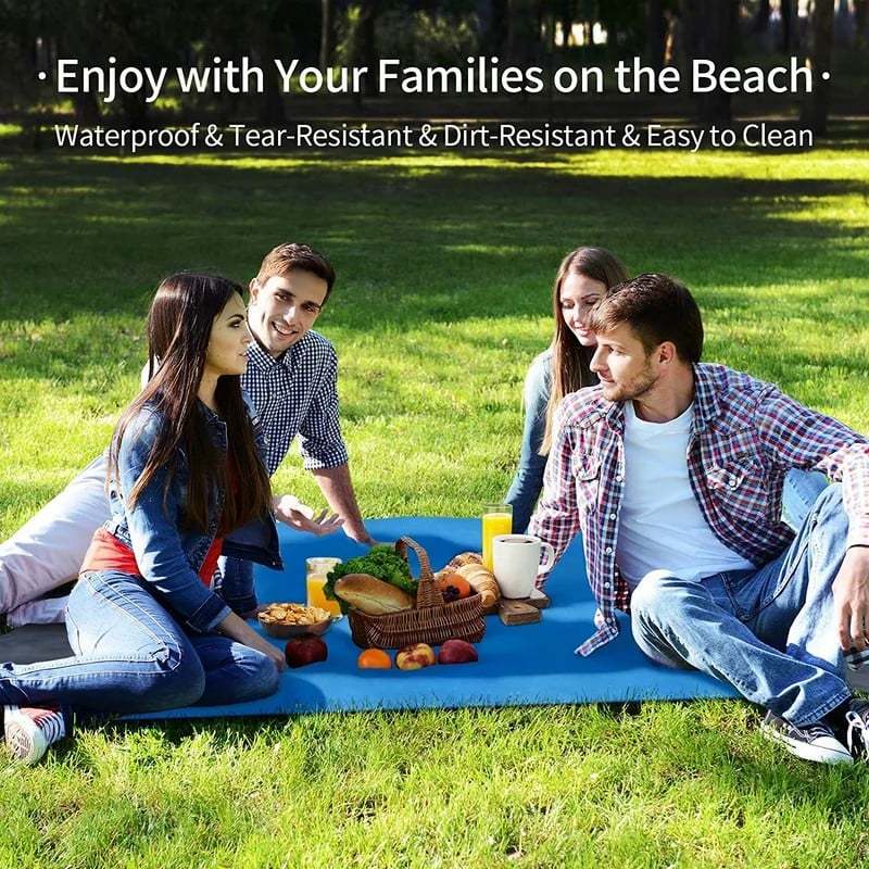 🏆LAST DAY SALE 49% OFF🤽‍♂️Sandproof Beach Blanket👨‍👩‍👧‍👦