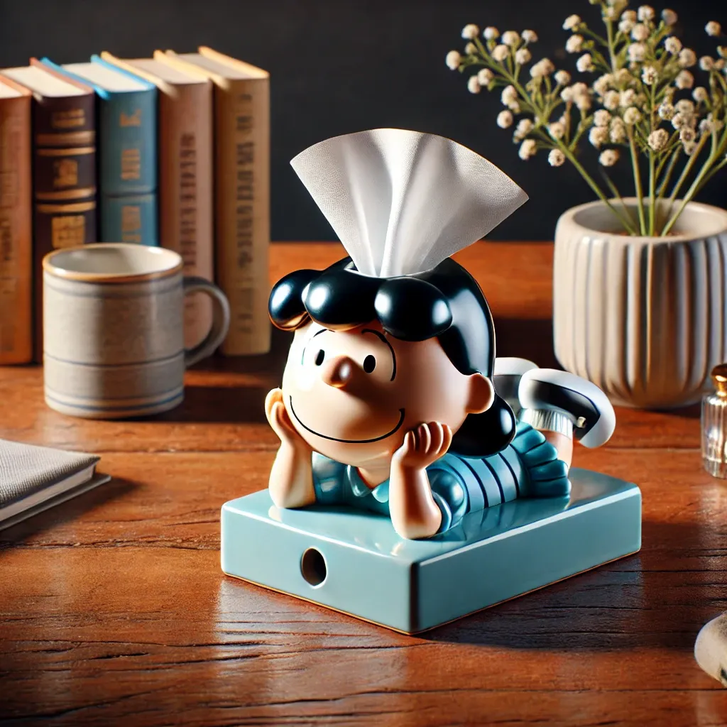 Peanuts-Themed Tissue Box