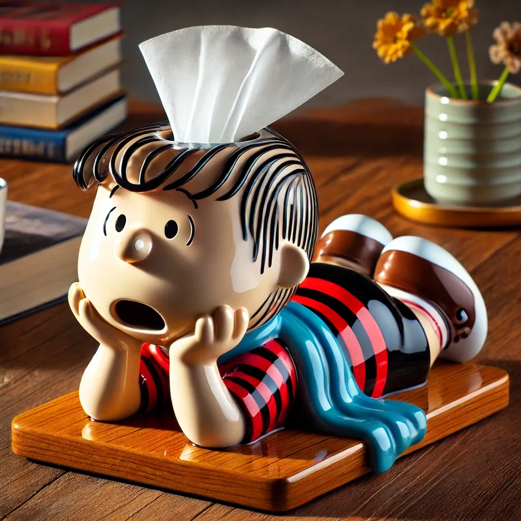 Peanuts-Themed Tissue Box