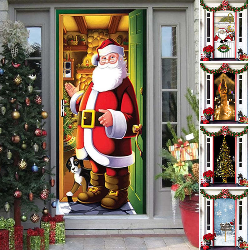 🎄Last Day Sale 70% OFF - Christmas 2023 Front Door Decoration🎅