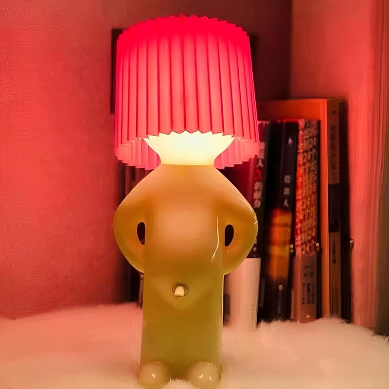 💖Creative Shy Desk Lamp Bedside Night Lamp Little Naughty Boy Desk Lamp