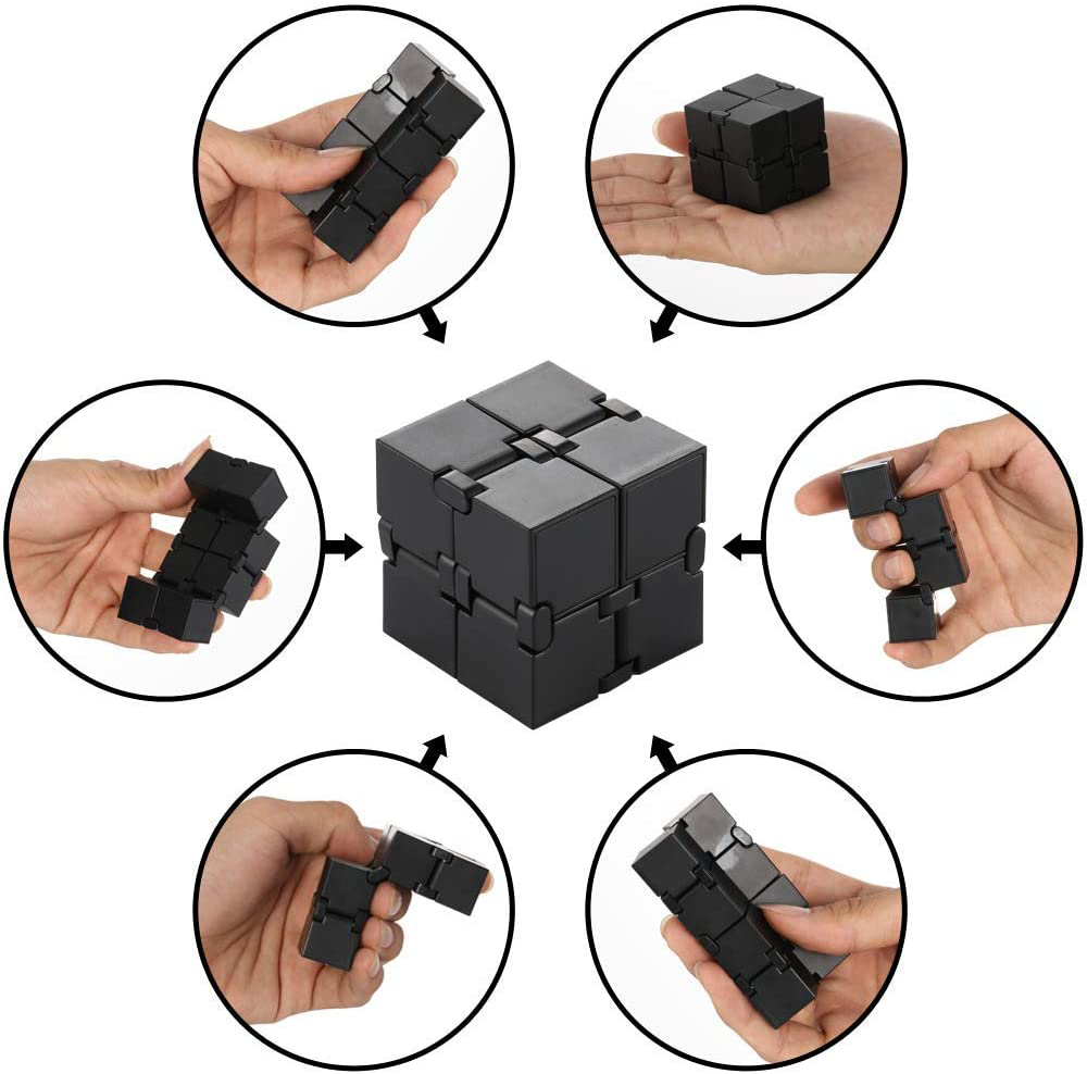 Adult Stress Relief Toys  Infinite Rubik's Cube Finger Toy