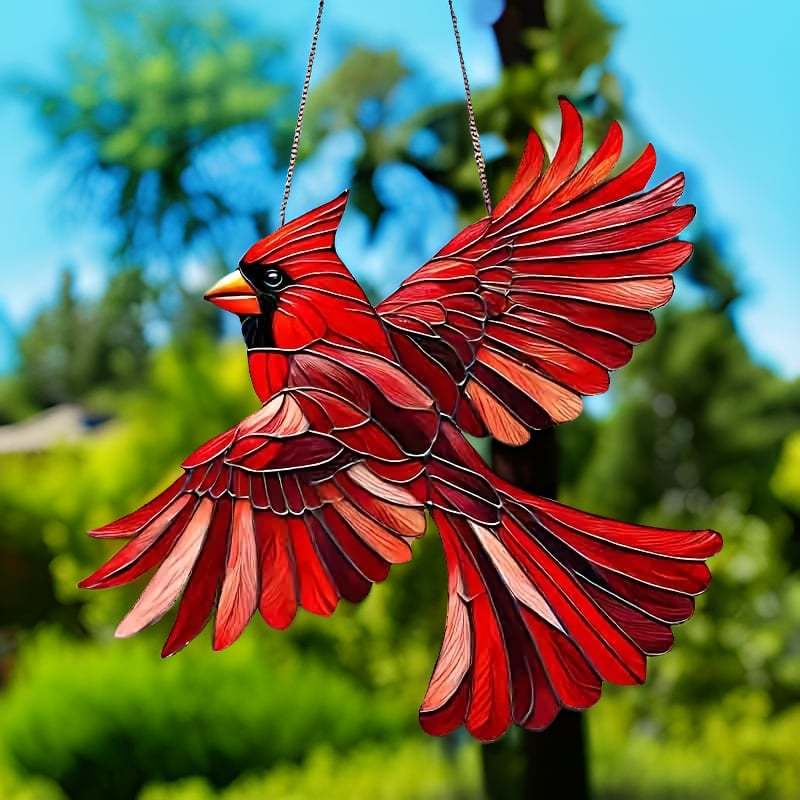 🔥Winged Cardinal Christmas Ornaments