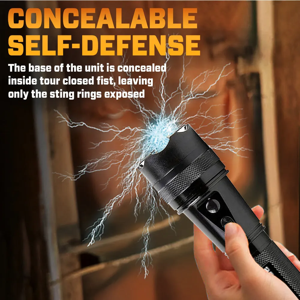 💥 2025 Flash Sale 75% OFF ️🔦 VoltGuard X95 Tactical Stun Flashlight ⚡ Light in Dark, Power in Danger