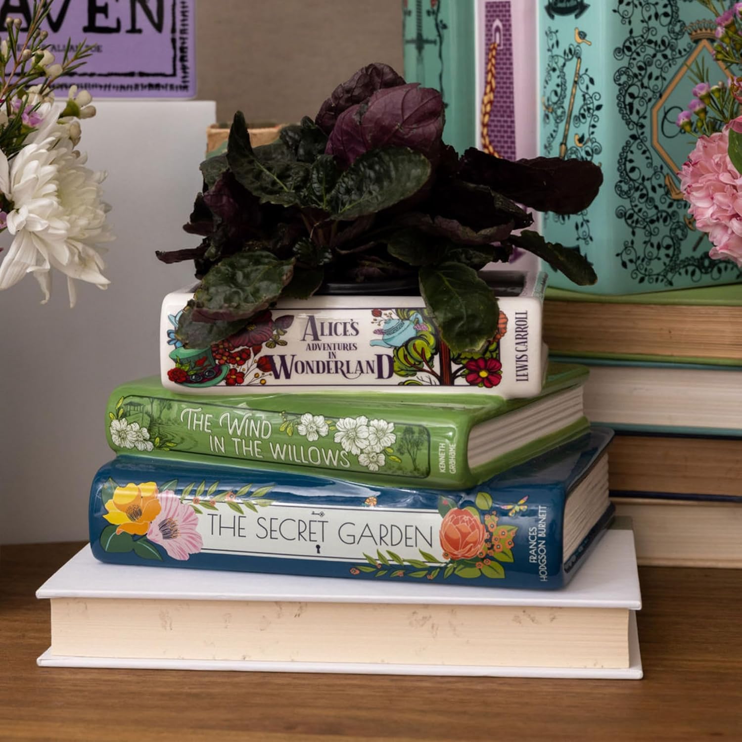 💖Hot 49% OFF🌹Original Small Book-Shaped Decorative Planter 🌿📚