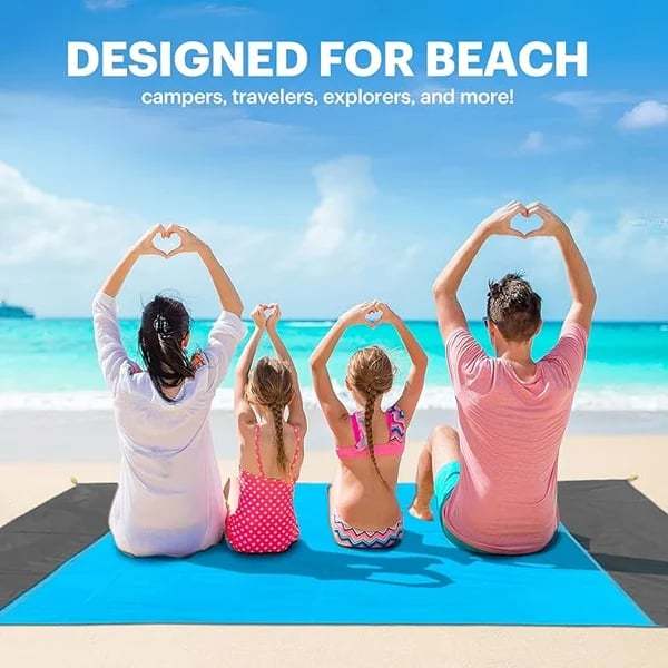 🏆LAST DAY SALE 49% OFF🤽‍♂️Sandproof Beach Blanket👨‍👩‍👧‍👦