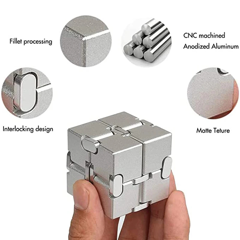 Adult Stress Relief Toys  Infinite Rubik's Cube Finger Toy