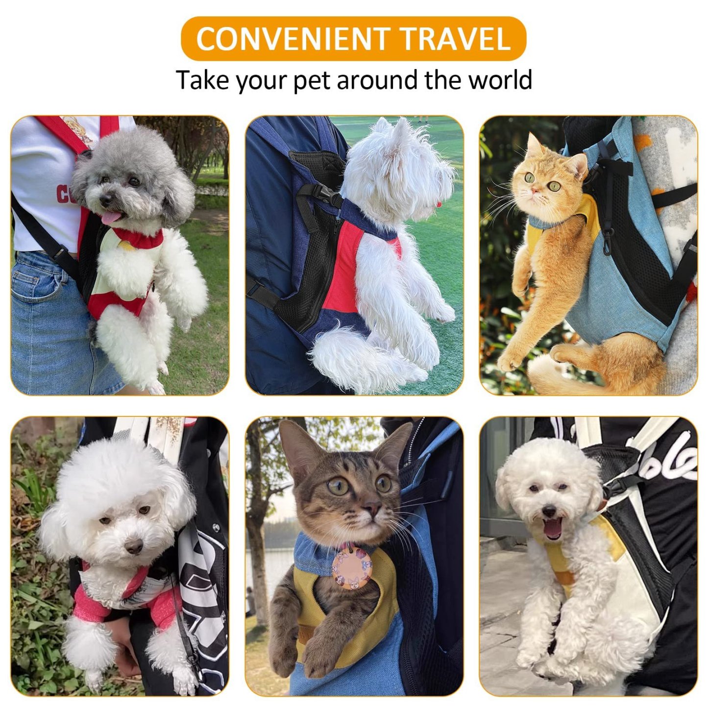 🔥2024 Most Popular-Portable Backpack for Dogs and Cats Traveling Out