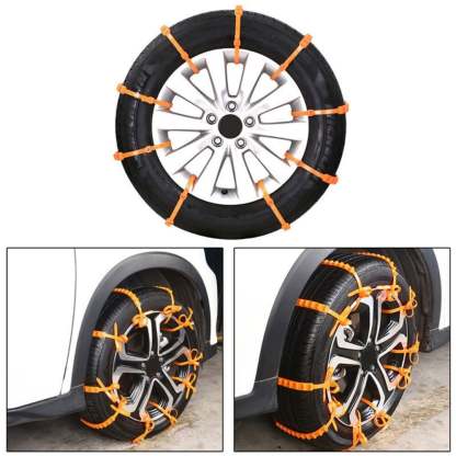 Beef tendon material super friction car snow chain