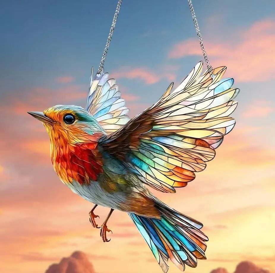 🔥Winged Cardinal Christmas Ornaments