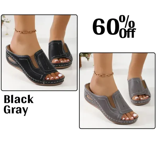 📢🔥 Clearance UP TO 70% OFF Comfortable Orthopedic Flat Sandals for Women!