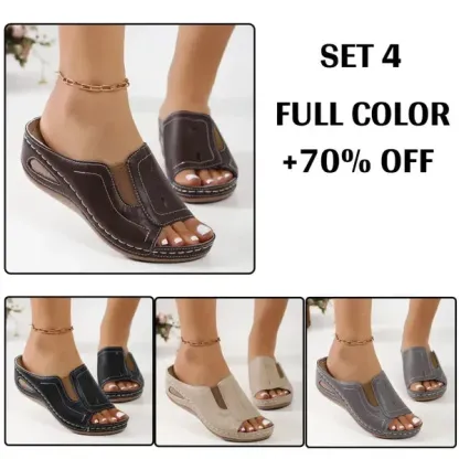 📢🔥 Clearance UP TO 70% OFF Comfortable Orthopedic Flat Sandals for Women!