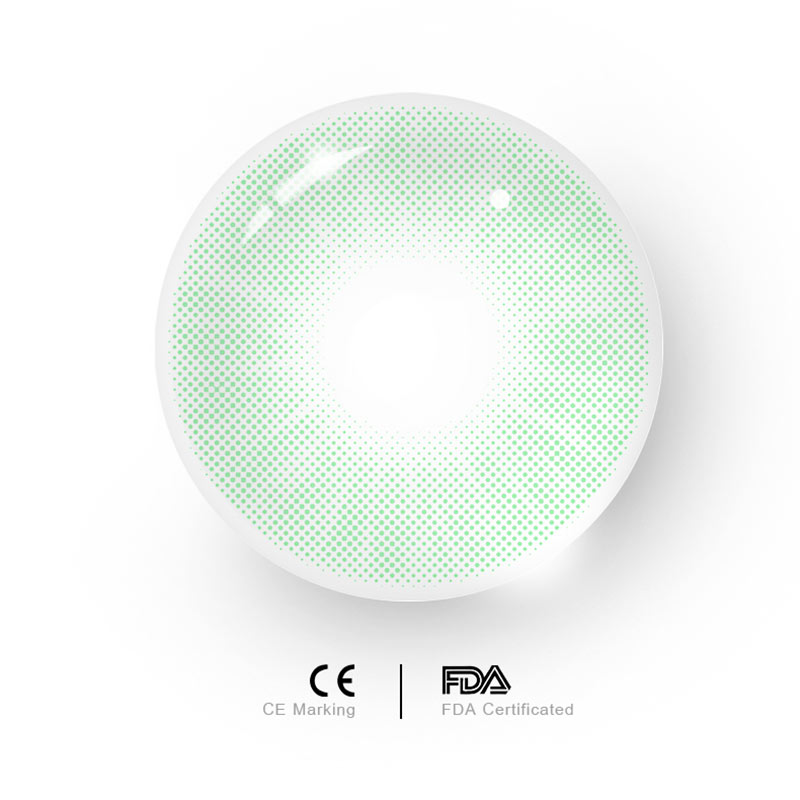 MYEYEBB Hid II Verde Prescription Men Colored Contact Lenses - image 2