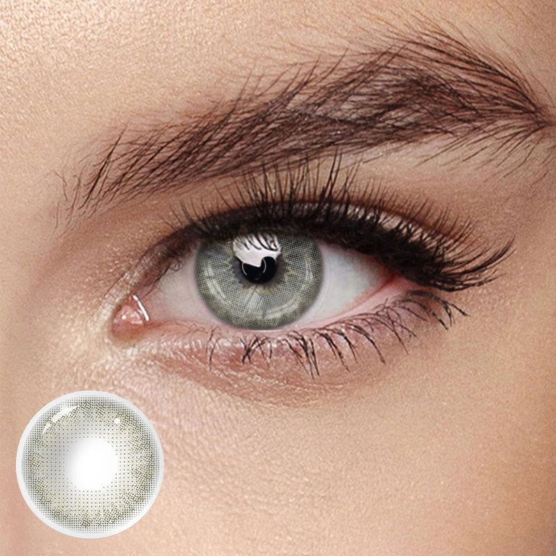 MYEYEBB Sydney Grey Prescription Colored Contact Lenses - Sydney Grey - -8.00 - FB464_GY - image 1