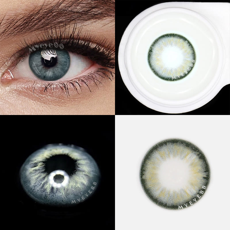 MYEYEBB Aegean Sea III Grey Colored Contact Lenses