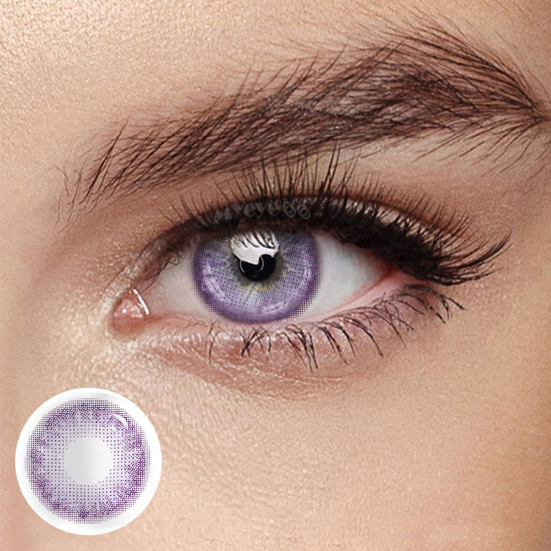 MYEYEBB Sydney Violet Prescription Colored Contact Lenses - Sydney Violet - -8.00 - FB464_VT - image 1