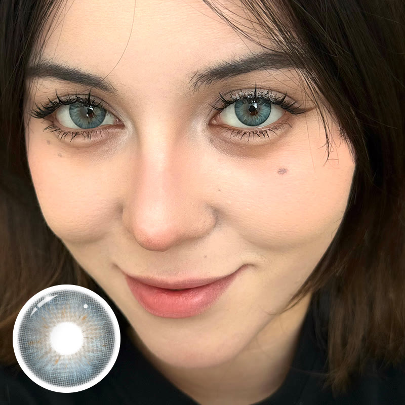 MYEYEBB Coastal Blue Colored Contact Lenses - image 3