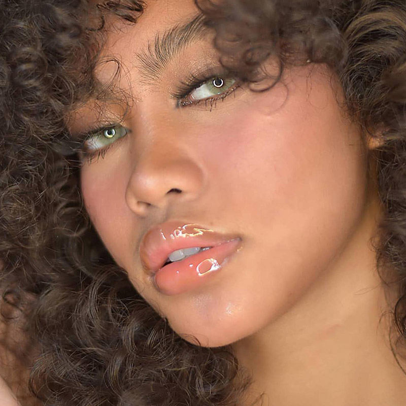 MYEYEBB Aurora Yellow Green Prescription Colored Contact Lenses - image 5