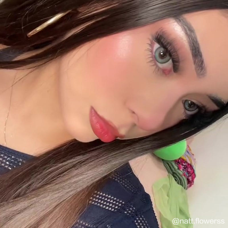 MYEYEBB Maldives Grey Colored Contact Lenses-MYEYEBB