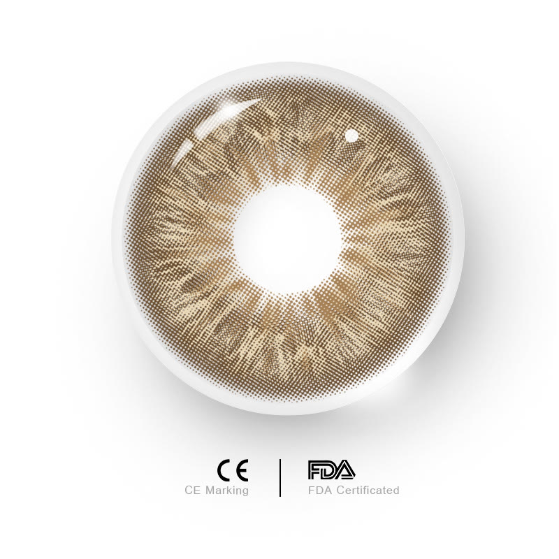 MYEYEBB Crush Brown Men Colored Contact Lenses - image 2