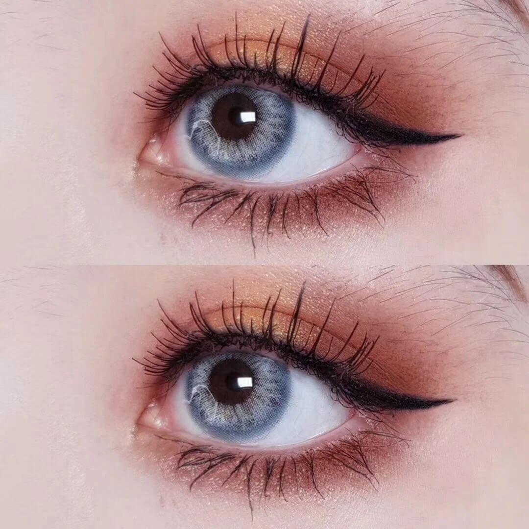 MYEYEBB DNA II Blue Grey Prescription Colored Contact Lenses - image 3