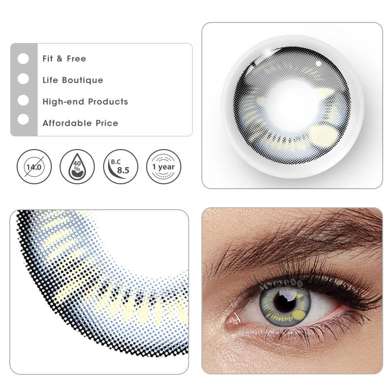 MYEYEBB Sabito Prescription Cosplay Colored Contact Lenses -MYEYEBB