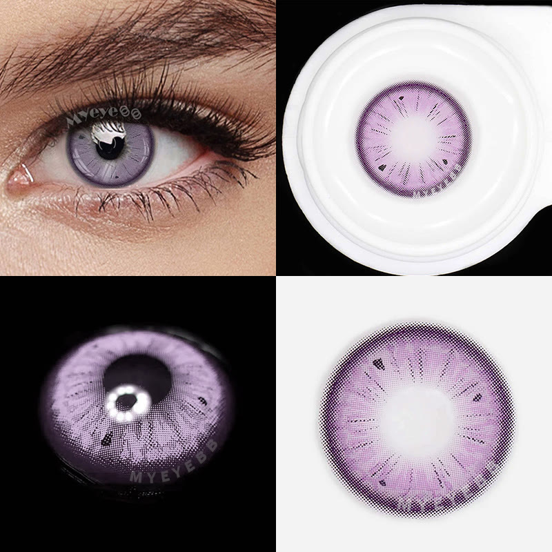 MYEYEBB Fruit Violet Colored Contact Lenses-MYEYEBB