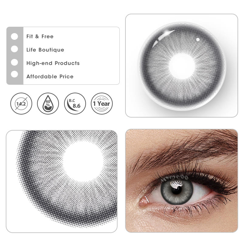 MYEYEBB Aloe Grey Colored Contact Lenses - image 11